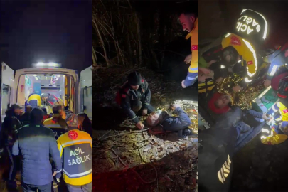 Otomobil 50 Metre Yuvarlandı