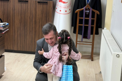 Laçin’e Miniklerden Ziyaret