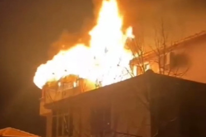 Çiftlikköy’de Korkutan Yangın