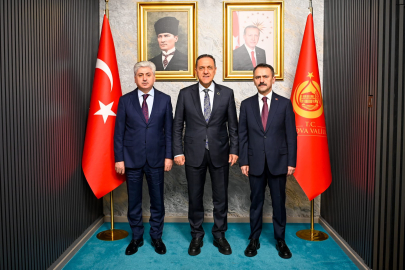 Komşu Valilerden Usta'ya Hayırlı Olsun Ziyareti