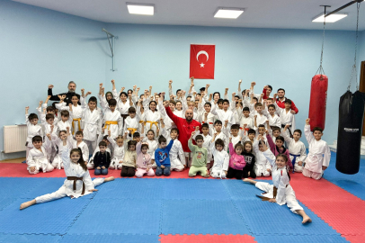 Çiftlikköy Karatecileri Kuşak Sınavı Heyecanı Yaşadı