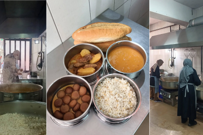 Her Gün 300 Kişiye Sıcak Yemek Dağıtılıyor