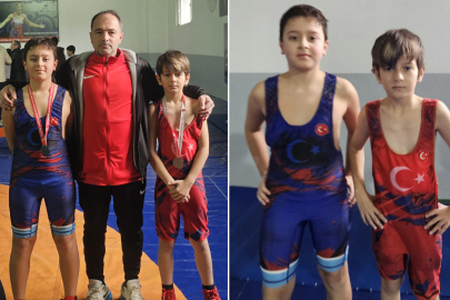 Esenköylü Güreşçiler Minderde Fırtına Gibi Esti