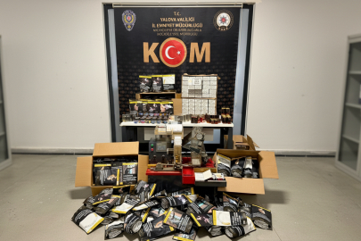Yalova Polisinden Tütün Kaçakçılarına Darbe