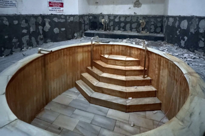 Armutlu Kaplıcası Restore Ediliyor