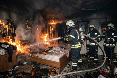 Elektrik Ocağı Yangına Neden Oldu