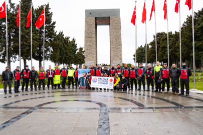 Yalovalı Motosikletçiler Şehitlere Saygı Sürüşüne Katıldı