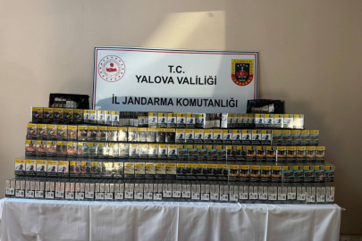 3 Bin Paket Kaçak Sigara Ele Geçirildi