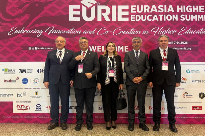 Bahçekapılı Avrasya Yükseköğretim Zirvesi’ne Katıldı