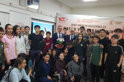 Gaziler Öğrencilerle Buluştu