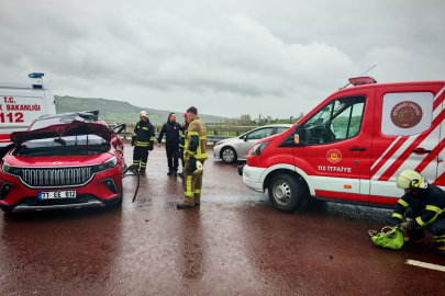 Yağış Kaza Getirdi: 4 Yaralı
