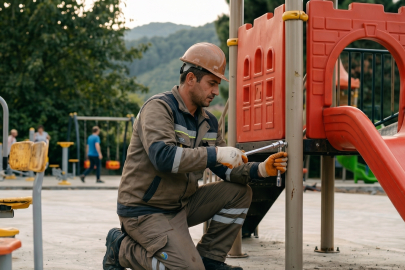 Çocuk Parkları Yaza Hazırlanıyor