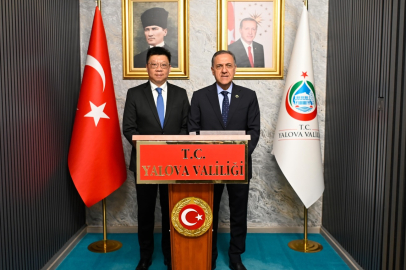 Vali Usta Çin’in İstanbul Başkonsolosunu Ağırladı