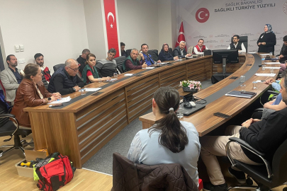 Hastane Hap Masa Başı Tatbikatı Gerçekleştirildi