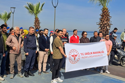 Hareketli Yaşama Dikkat Çekmek İçin Yürüdüler