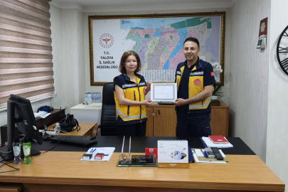 Yalova’da "Yılın Ambulans Sürücüsü" Ercan Aktaş Seçildi