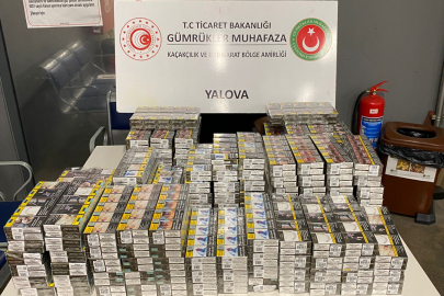 Kaçak Sigaralar Gümrüğe Takıldı