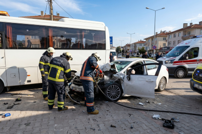 Zincirleme Kaza Şans Eseri Ucuz Atlatıldı