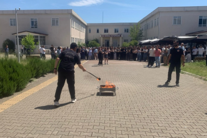 Yalova Üniversitesi’nde Aslını Aratmayan Yangın Tatbikatı