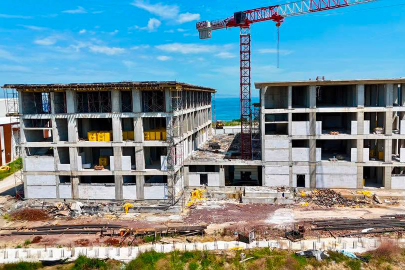 Kütüphane Ve Yemekhane Binalarının Yüzde 45’i Tamamlandı