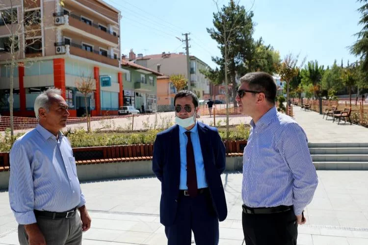 Canbay Burdur Belediyesi’nin Çalışmalarını İnceledi