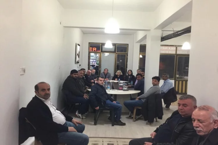 CHP Yönetimi Koruda İlk Toplantısını Yaptı