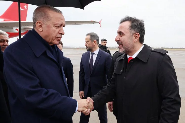 Direnç Özdemir, Cumhurbaşkanı Erdoğan'la Görüştü