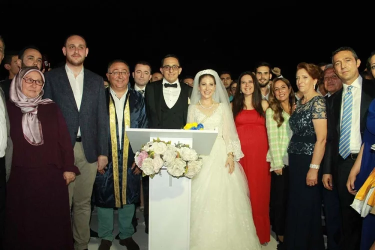 Fenerbahçe Başkanı Ali Koç Hasan Doğan’ın Nikahına Katıldı