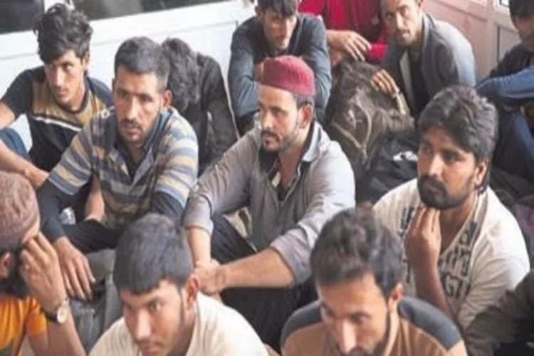 Kaçak Afganistanlılar Yakalandı
