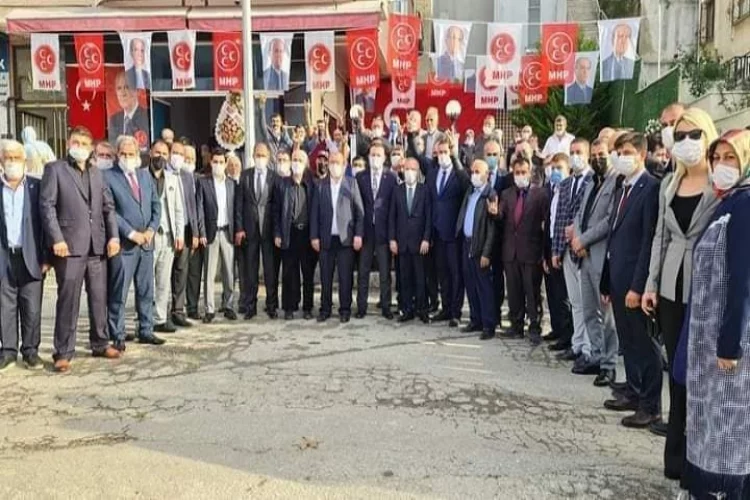 MHP Esenköy İlçe Binasını Bülbül Ve Kotra Açtı
