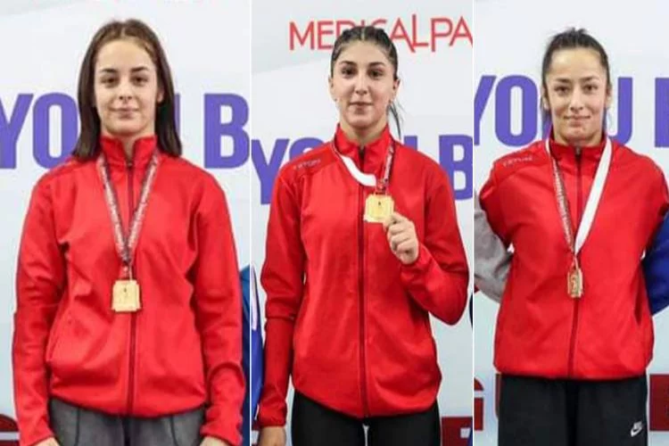 Termal Kadın Güreç Takımı Türkiye Şampiyonu Oldu