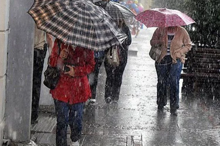 Yalova'da Pazar Günü Yağmur Uyarısı