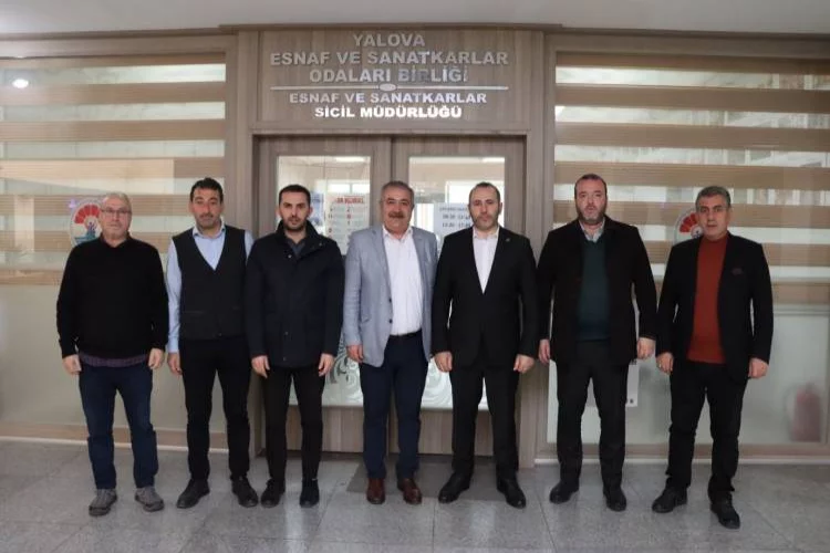 Yalova Belediye Başkanı Tutuk'tan Yesob'a Ziyaret