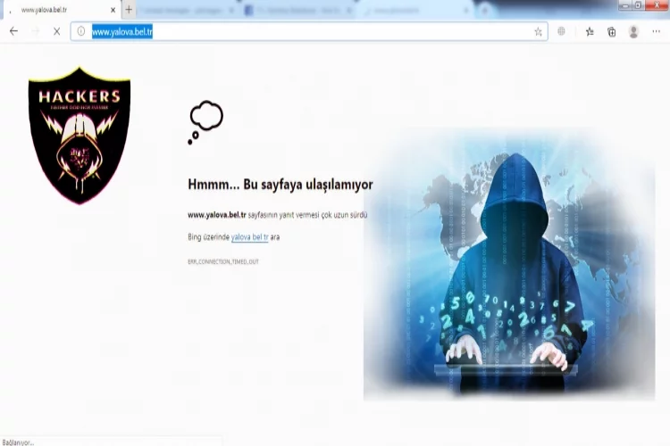 Yalova Belediyesi’nin İnternet Sitesine Siber Saldırı