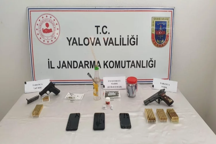 Yalova'da Uyuşturucu Operasyon