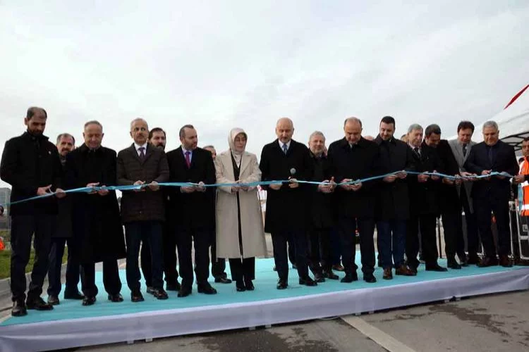 Yalova Otogar Kavşağı Köprüsü Törenle Açıldı