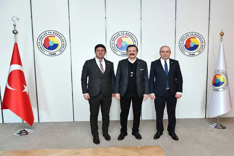 Demiryürek’ten TOBB Başkanı Hisarcıklıoğlu’na Ziyaret